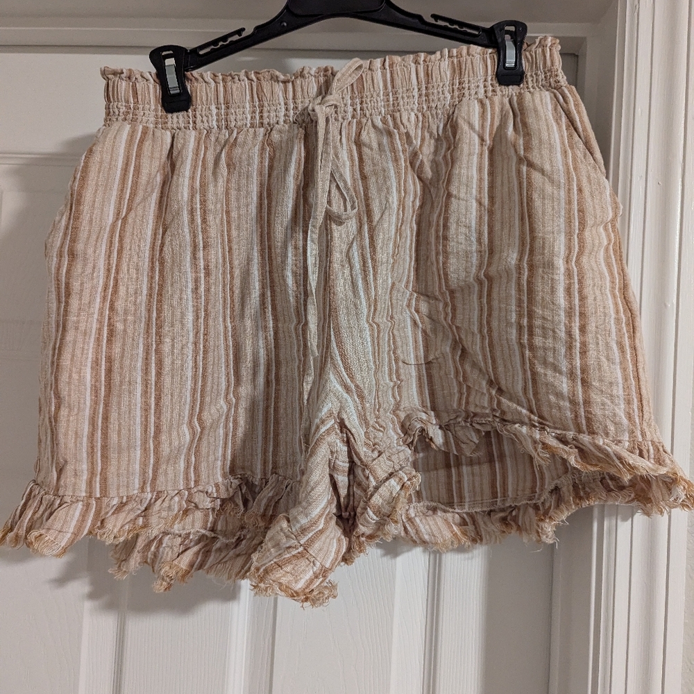 Cato Linen Shorts Size L